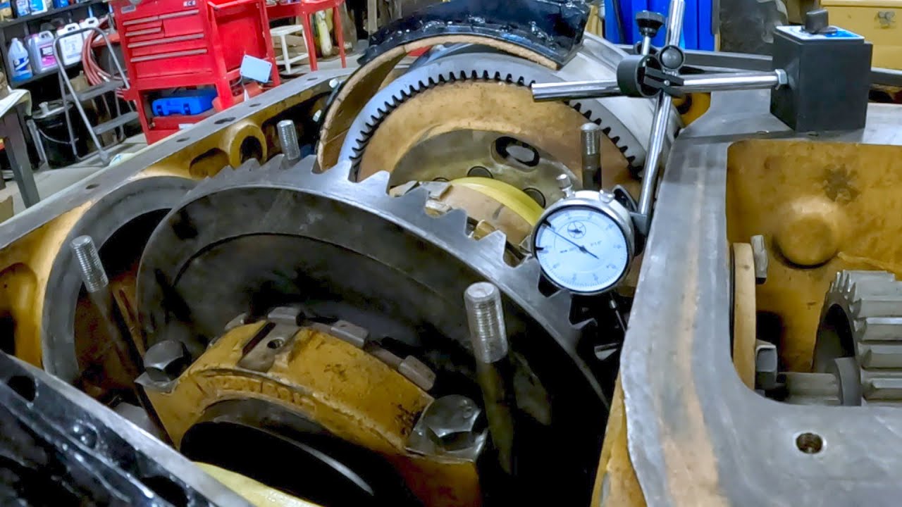 Bevel gear, brake band, install & adjustment. PROBLEMS! 1939 Caterpillar D4 4G9986 Episode #41