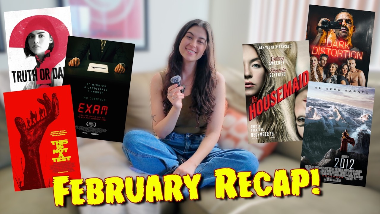 Everything I Watched in February! The Housemaid, This is Not a Test, and more! 