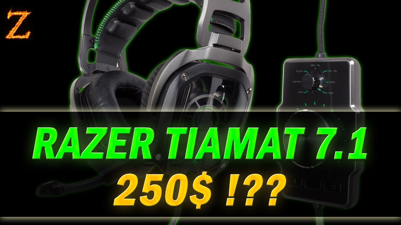 Razer Tiamat 7.1 - стоит ли наушники 28000 ₽?