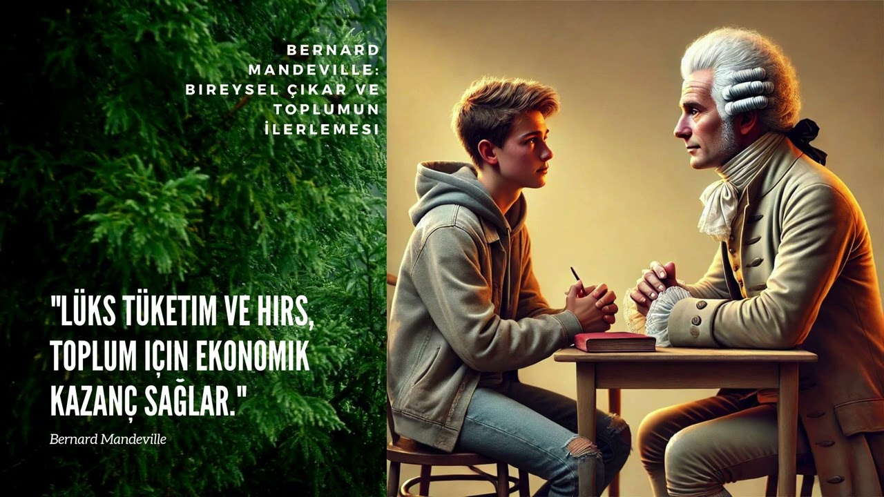 Bernard Mandeville: Bireysel &Ccedil;ıkar ve Toplumun İlerlemesi