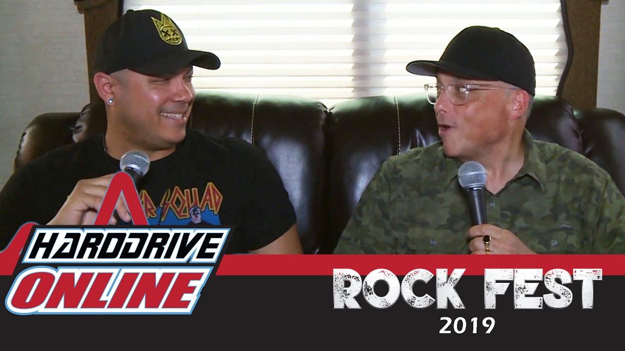 Bad Wolves - Lou Brutus talks with Doc Coyle at Rock Fest 2019 | HardDrive Online