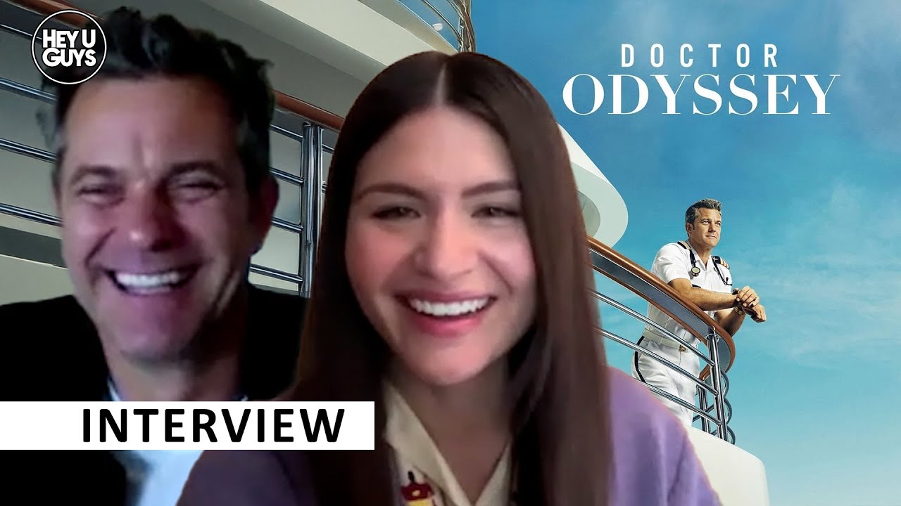Joshua Jackson & Phillipa Soo on Doctor Odyssey, the visionary Ryan Murphy, being starstruck on set