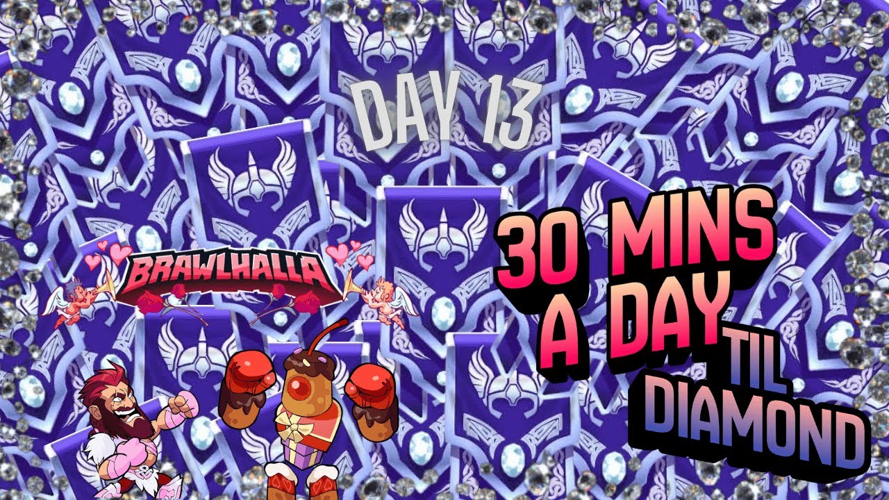 Day 13 of 30 Mins A Day Til Diamond Except We Have  A New Valentines Skin Color