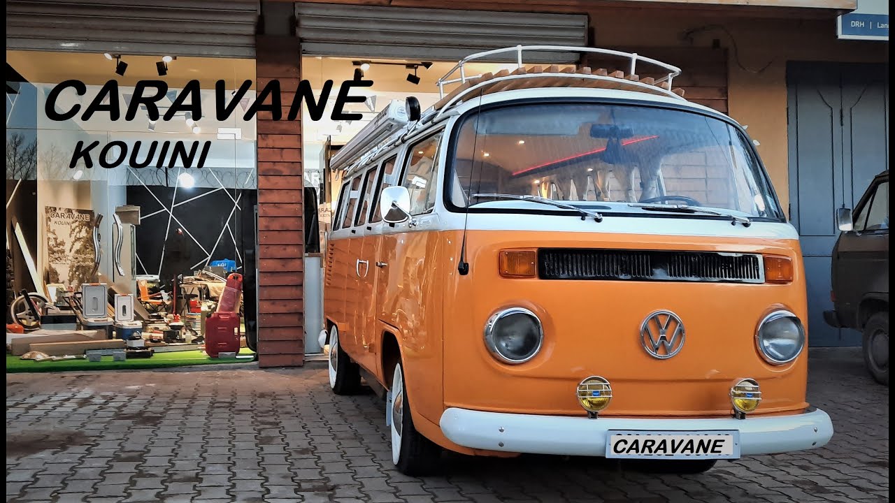 KOUINI CARAVANE/T2 CAMPER معشوقة المغامرين/AMENAGEMENT VW T2