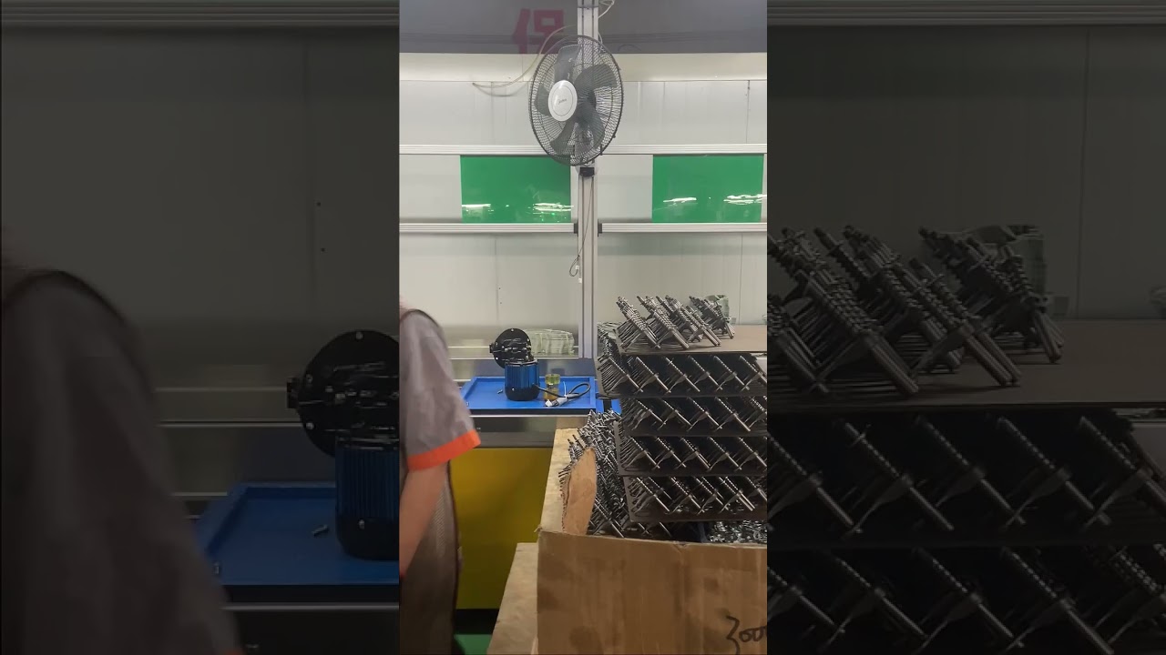 Look at our PUTIAN motor assembly line#electricvehicle