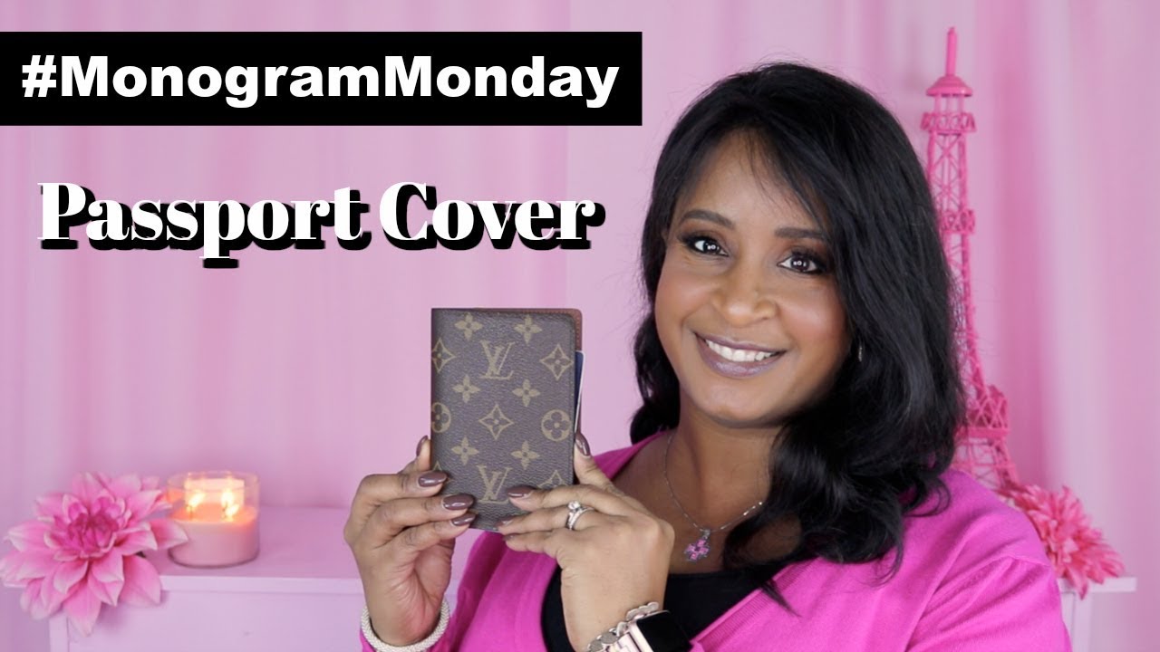 MONOGRAM MONDAY REVIEW (LV PASSPORT COVER)  |  pink2paris