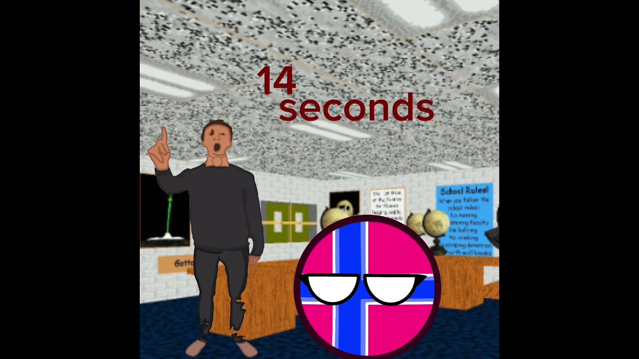 Basic animation Ep 4 ￼ (Baldi&lsquo;s basics)