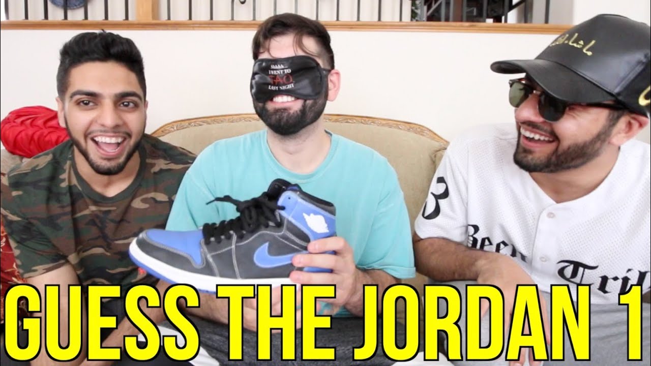 Guess The Sneaker Game!! (Jordan 1 Edition)