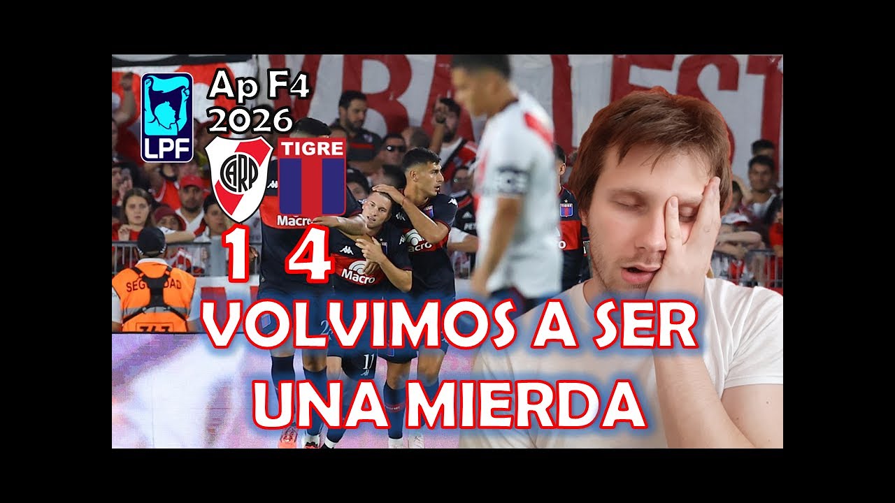 River 1 - Tigre 4 - Fecha 4 - LPF 2026