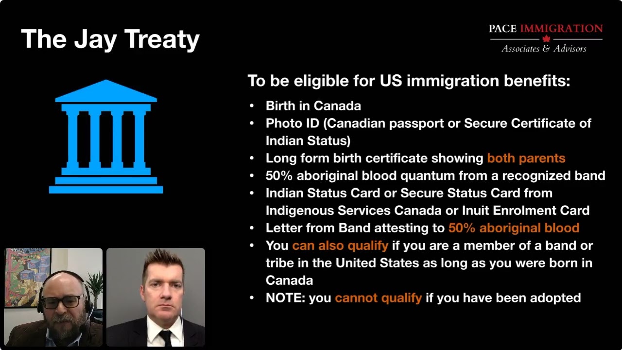 The Jay Treaty | Indigenous Rights For Crossing Into The US From Canada