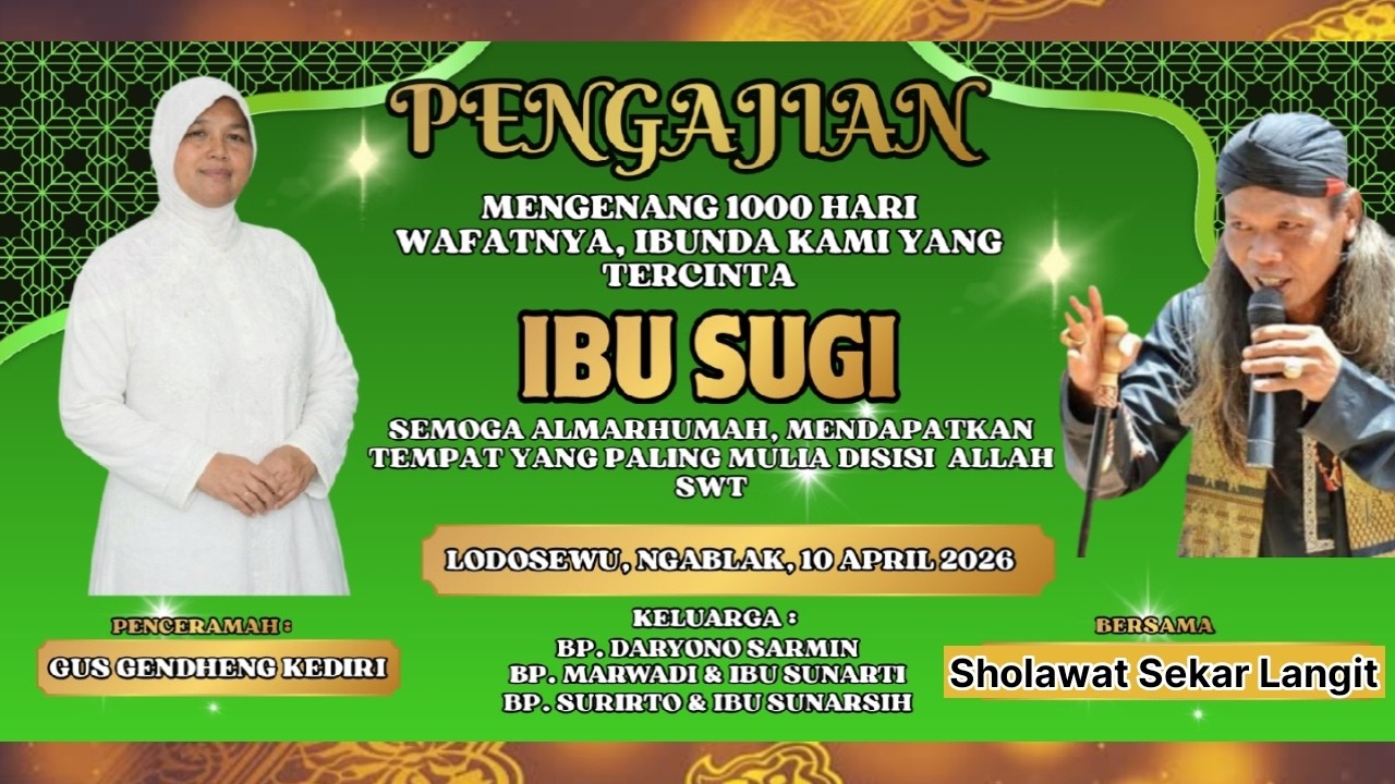 🔴Live Gus Gendeng 10 April 2026 Lodosewu Ngablak  - Magelang
