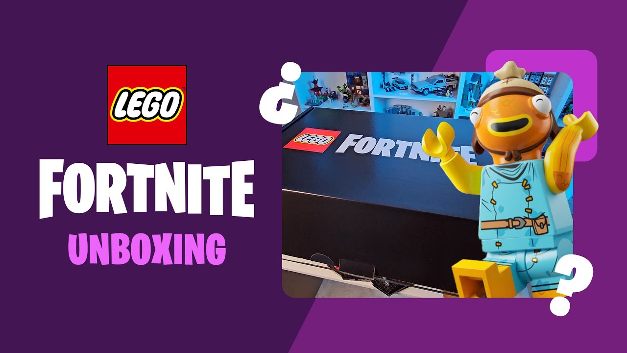 ¡Nos llegó una CAJA SORPRESA de LEGO Fortnite! 😱💣📦 #AD