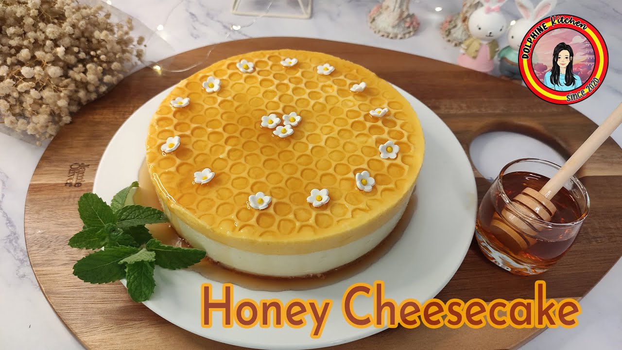 Beautiful Honey Cheesecake Recipe / No-Bake Honey Cheesecake Recipe