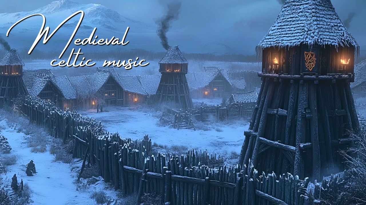 Northlands Medieval Soundscapes ❄️🏔️ Relaxing Medieval Music for Sleep & Peace