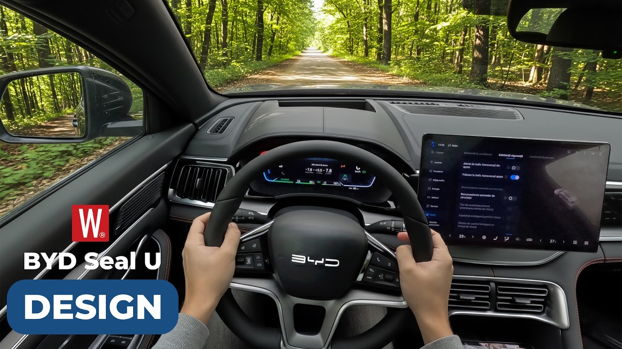 La volanul unui BYD Seal U DESIGN - Cum este experienta de condus?