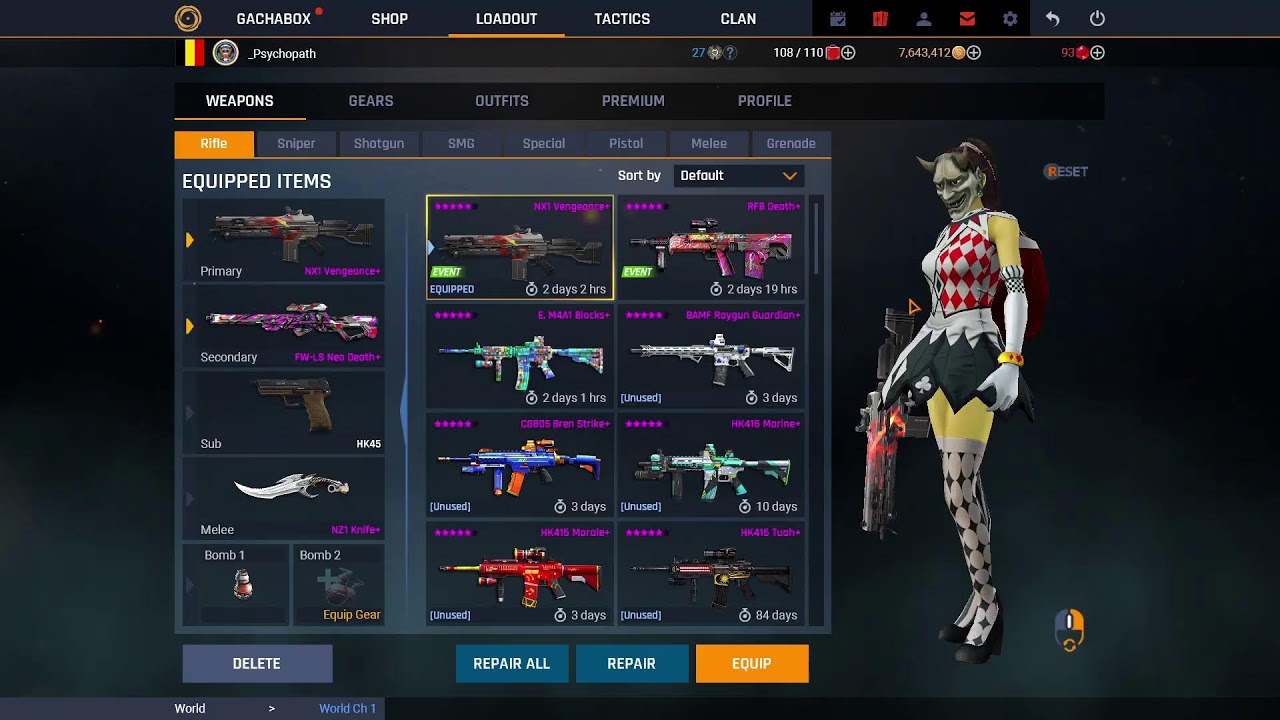 Blackshot Global ( Competitive - rank pushing)