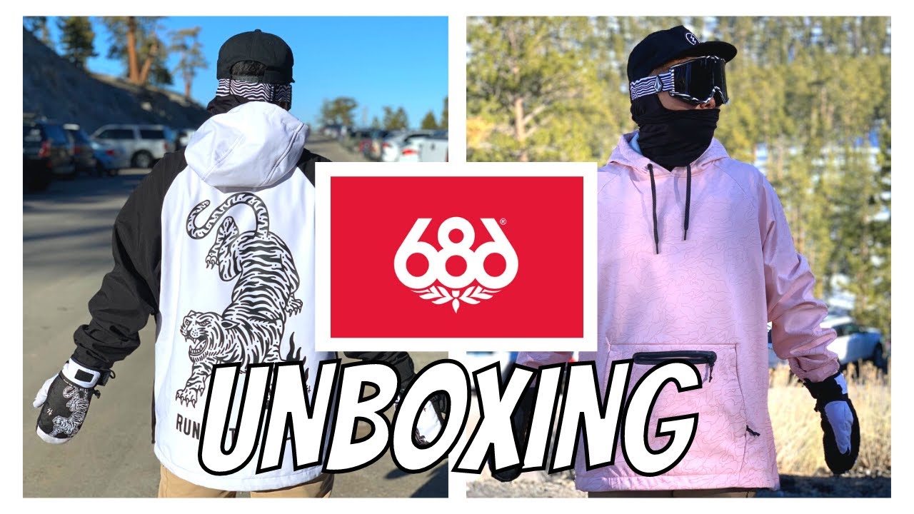 NEW SNOWBOARD GEAR ! 686 UNBOXING & REVIEW !