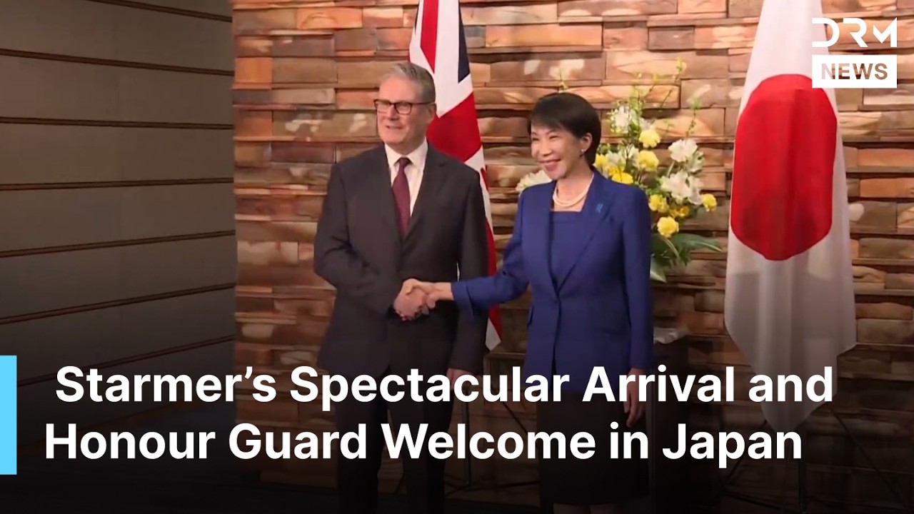 BREAKING NEWS: Starmer Arrives in Japan, Receives Grand Honour Guard Welcome From PM Takaichi | AC1B