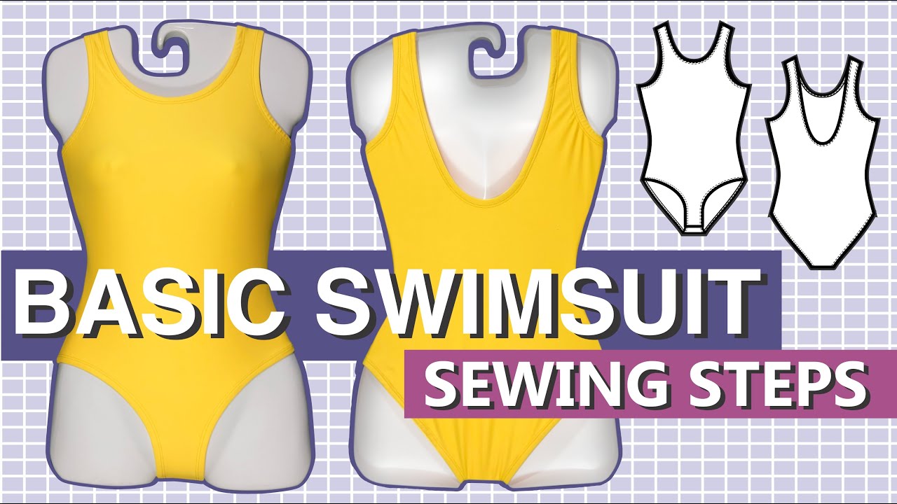 One-Piece Swimsuit — Complete Sew-Along Tutorial (No Talking) | PDF Patterns Boutique