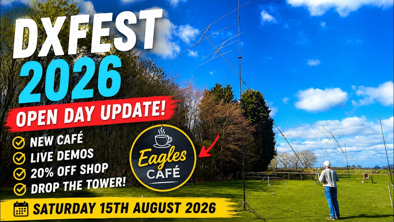 DXFest 2026 Update - Food, Demos & Open Day News
