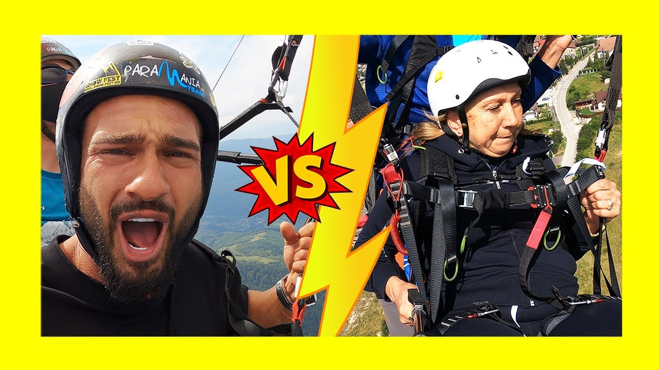 CE A PATIT MAMISOR CU PARAPANTA ?!