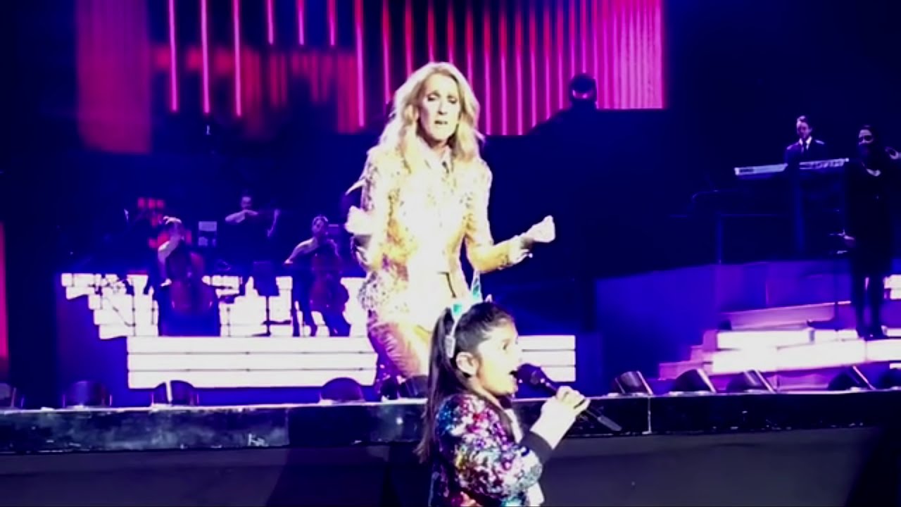 7-Year-Old Fan Shocks Céline Dion With Amazing Voice During Las Vegas Show