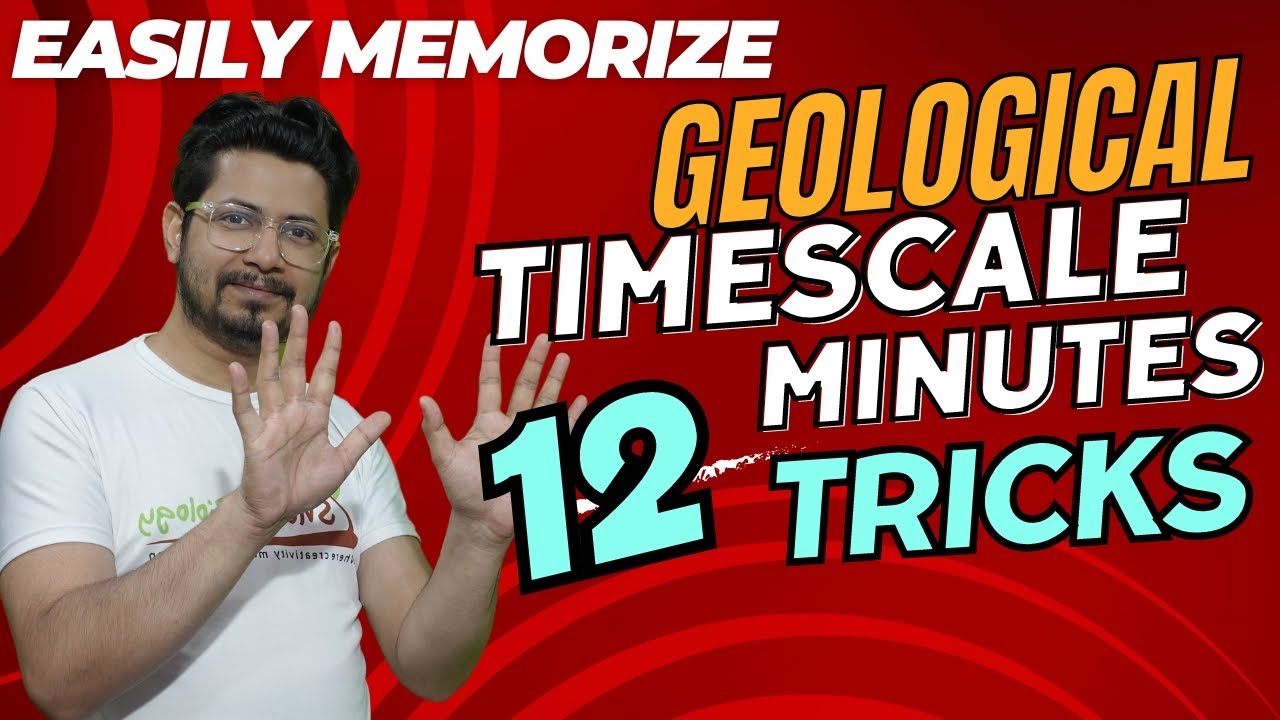 How to remember geological time scale | Geological timescale tricks | CSIR NET