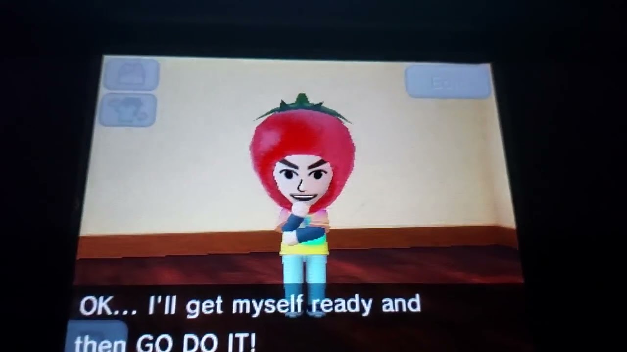 tomodachi life: poofesure and beef boss fight for Elisas love #shorts