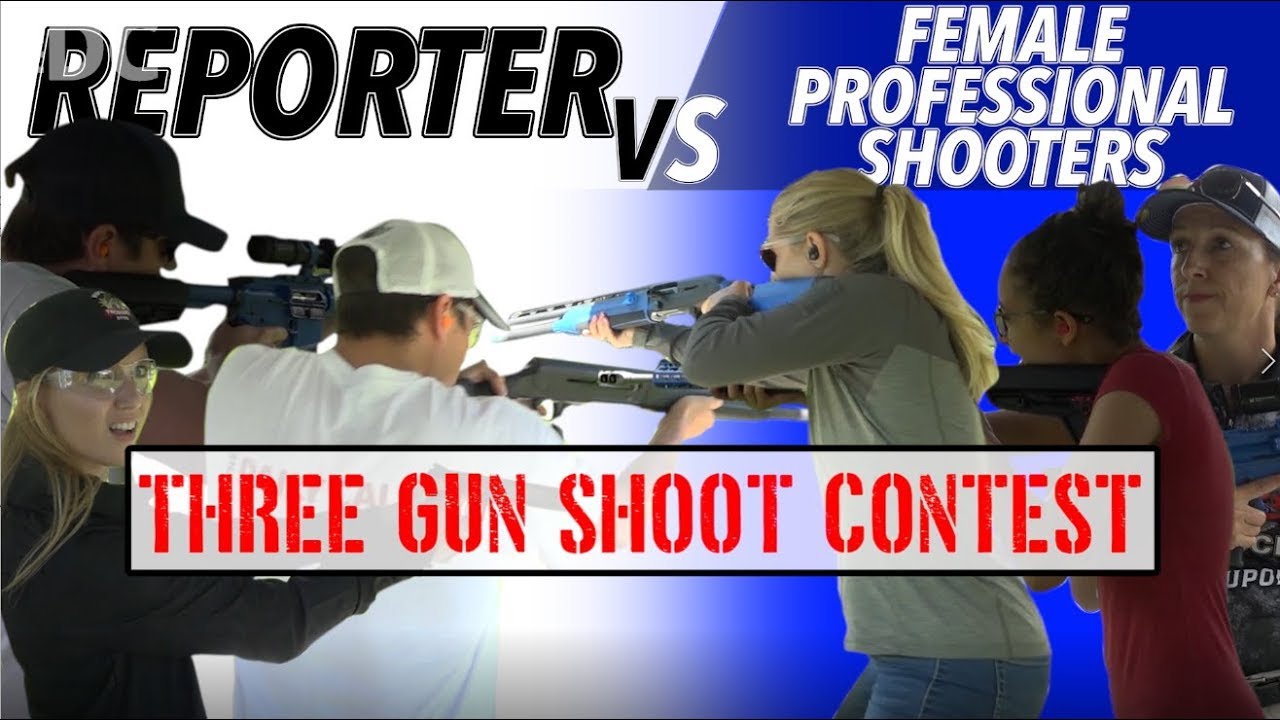 Reporter VS Female Professional Shooters