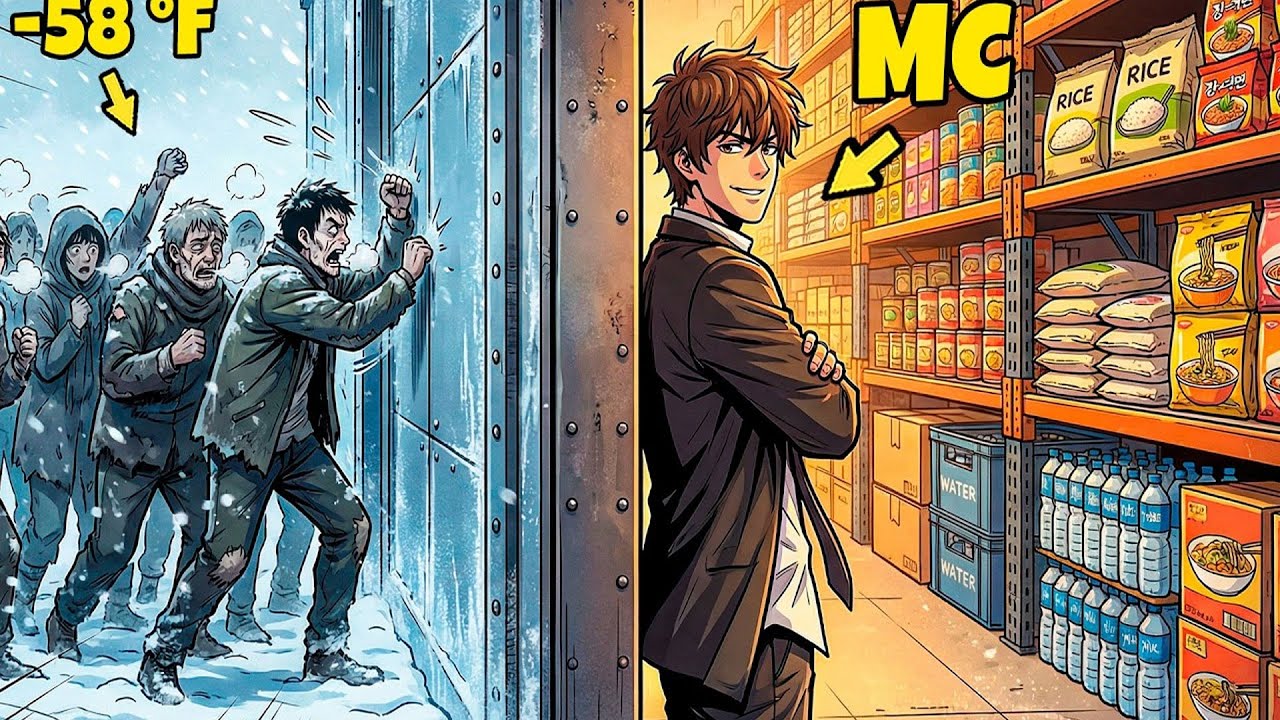 With 100 BILLION Supplies and a Fortress, He Survives While Others Freeze and Starve! | Manhwa Recap