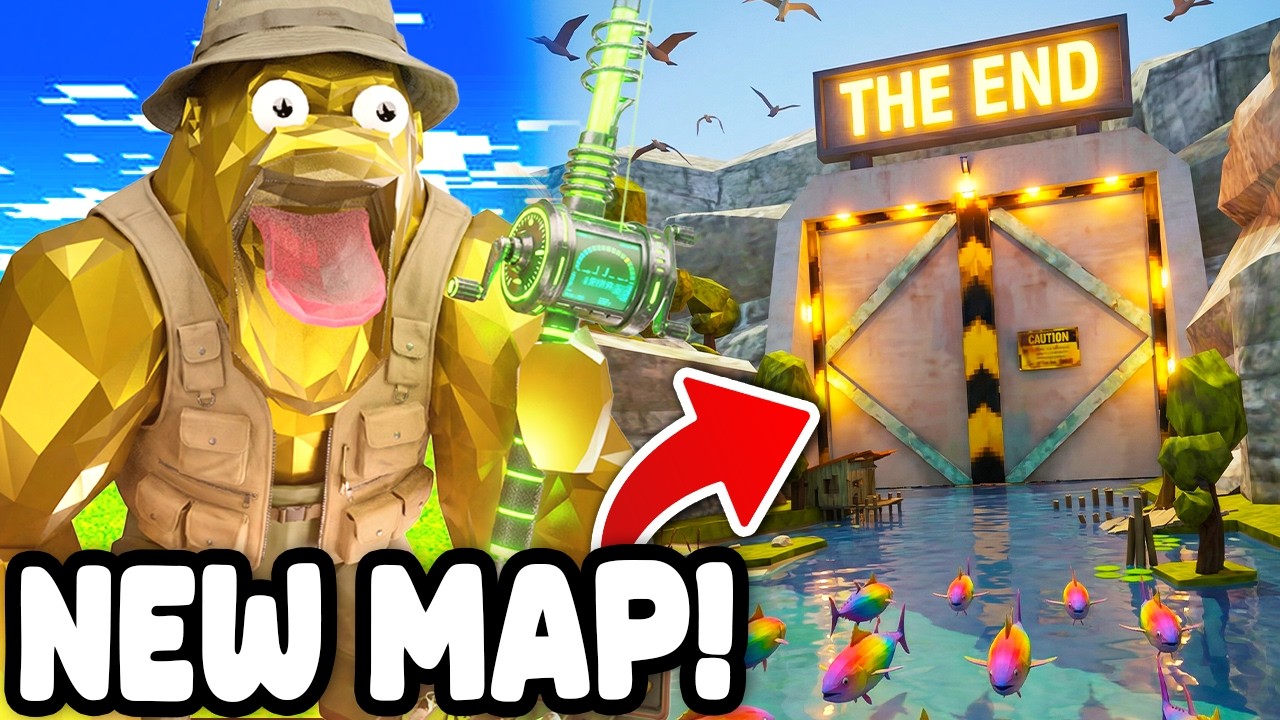 NEW PARADISE FISHING MAP is HIDING SECRETS in the NEW FISHING UPDATE! (Animal Company VR)