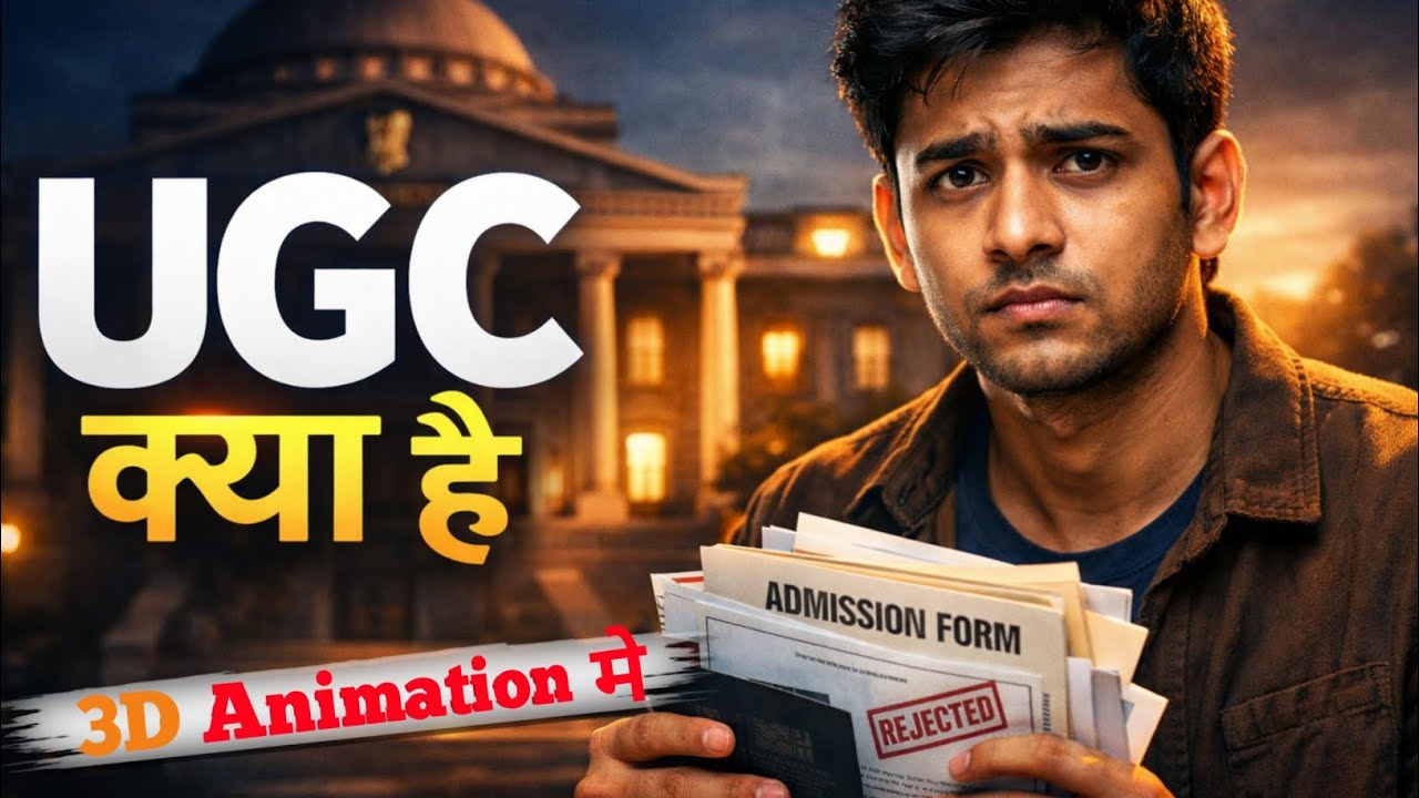 UGC क्यों ज़रूरी है? Fake University और Degree Scam की पूरी सच्चाई|| #explainer #3danimation 