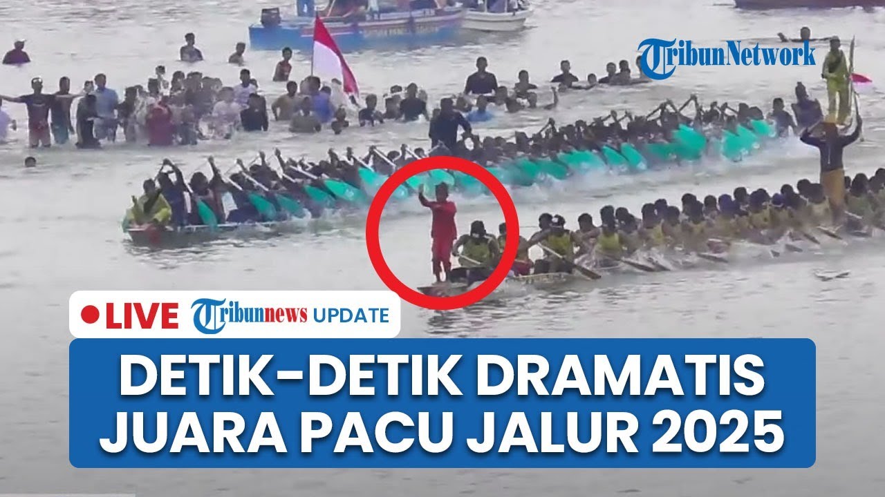 Detik-detik Penentuan Juara Pacu Jalur Kuansing 2025! Tim Bintang Emas Cahaya Intan 2023 Pemenangnya
