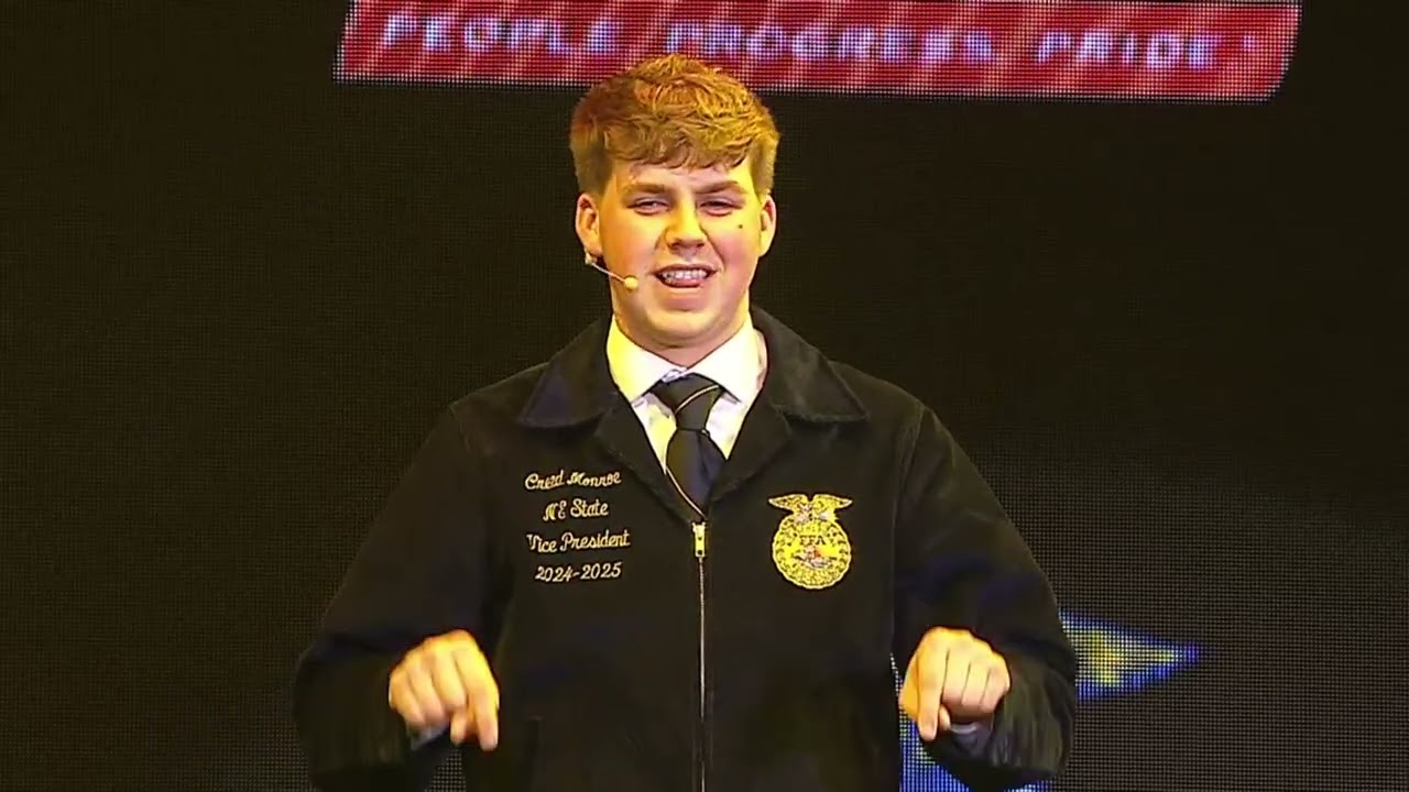 Creed Monroe's Retiring Address - 97th Iowa FFA State Leadership Conference