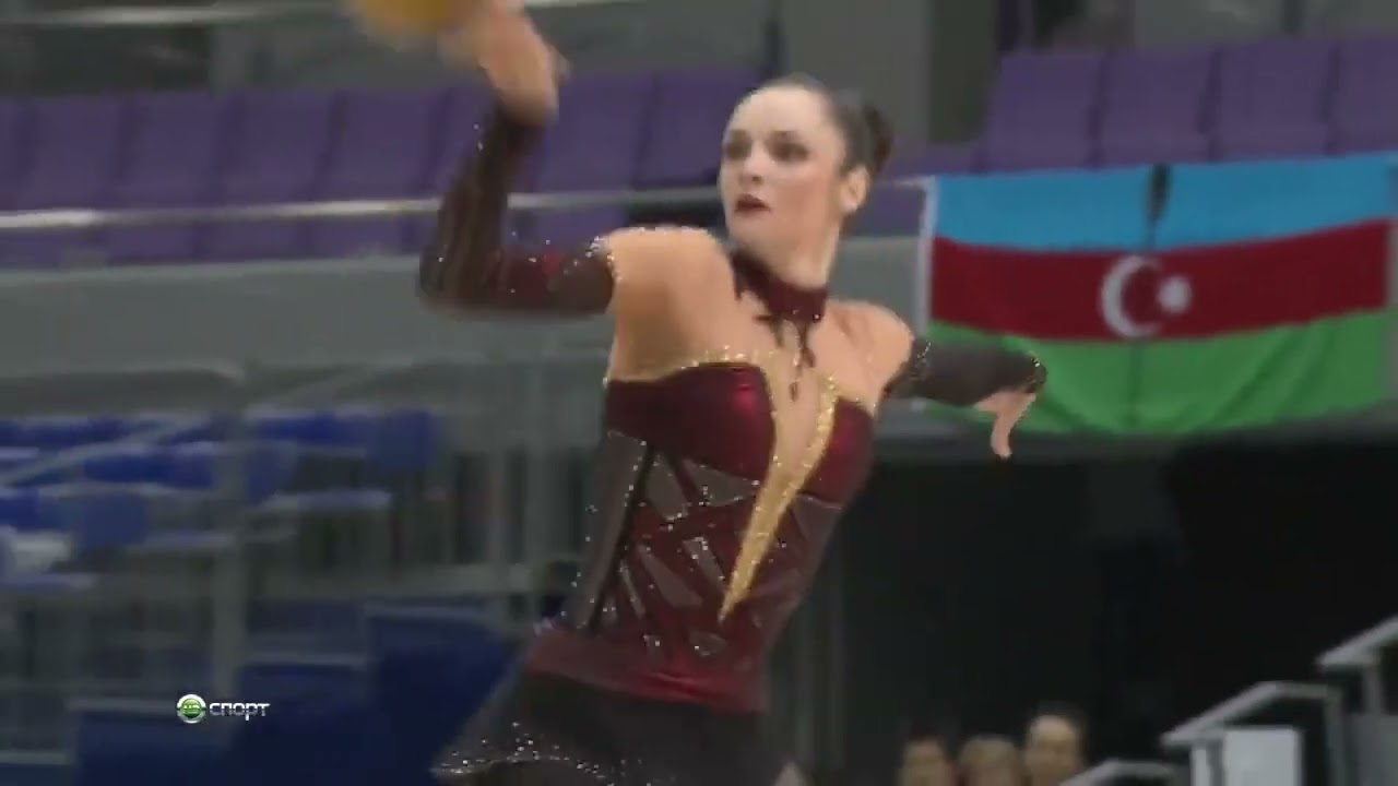 2009 Anna Bessonova (UKR) ball 27.475 l Rhythmic Gymnastics