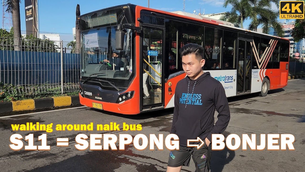 TJ S11 : Villa Melati Mas Serpong [Tangerang Selatan] to Kebon Jeruk [Jakarta Barat] #ayonaikbis