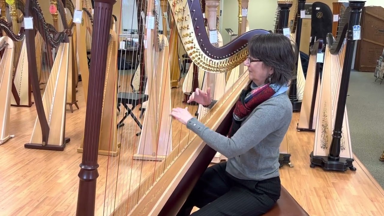 Mahogany Lyon & Healy 85CG 17960