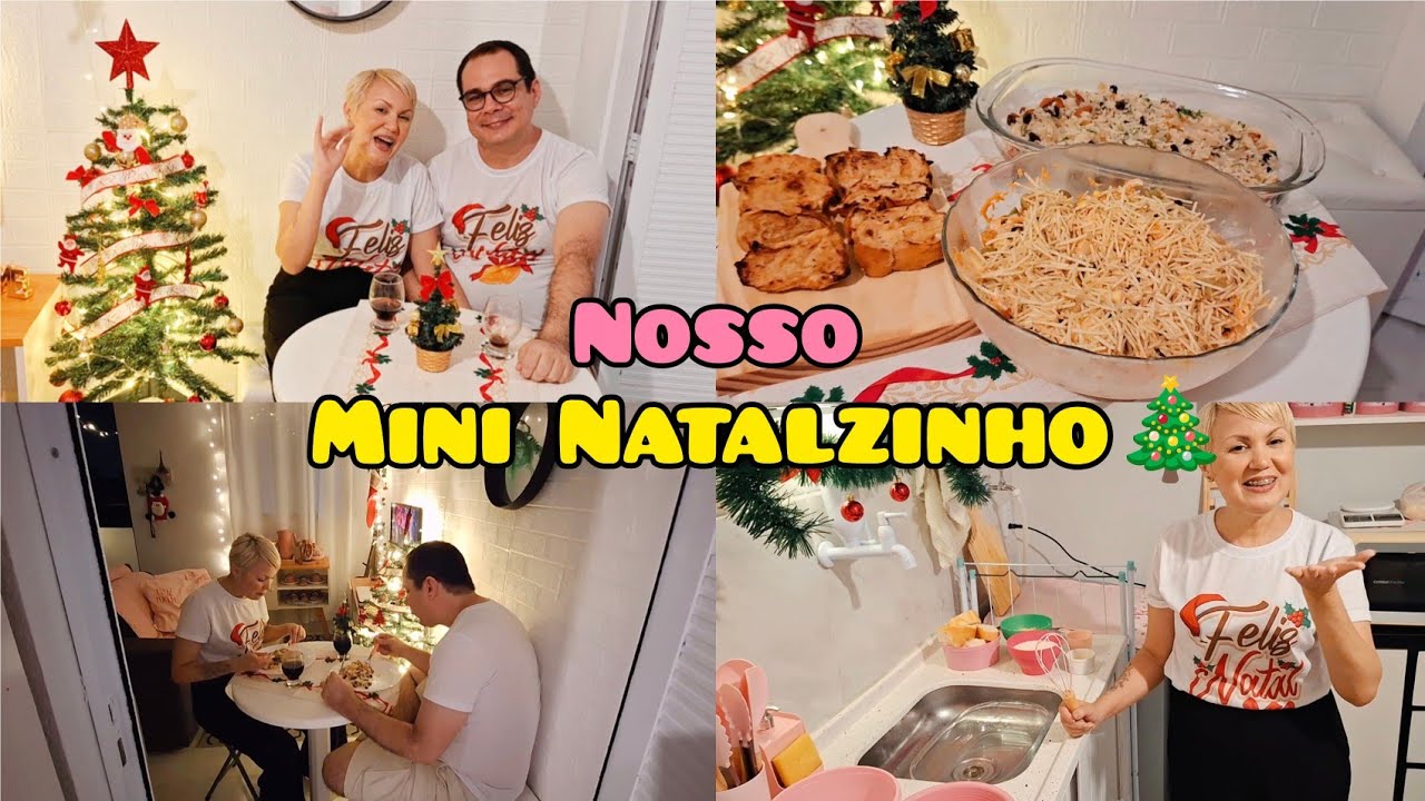 O NATAL NA NOSSA CASINHA 🏡 🎄 RABANADA NA AIRFRYER E ARROZ DE FESTA 🍞🍛