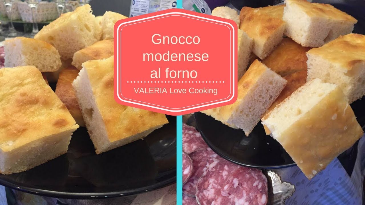 GNOCCO MODENESE AL FORNO | VALERIA Love Cooking || eng sub