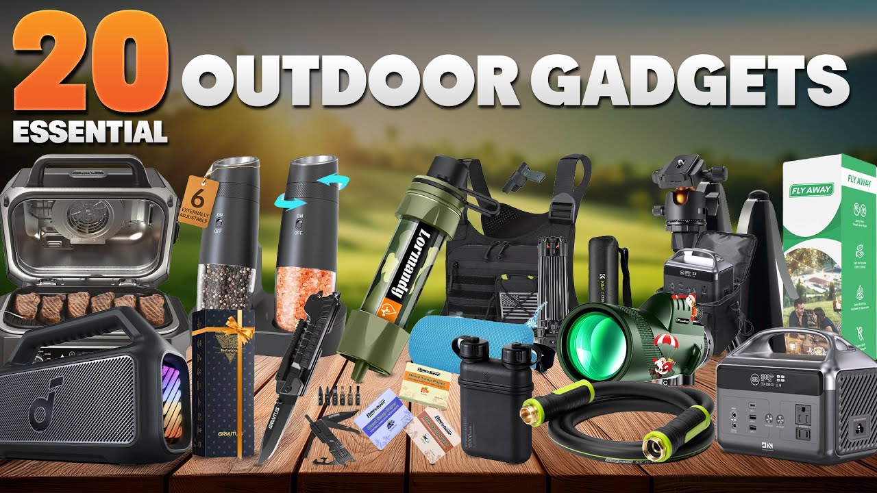 20 Essential Outdoor Gadgets on Amazon That Are Actually Worth It!