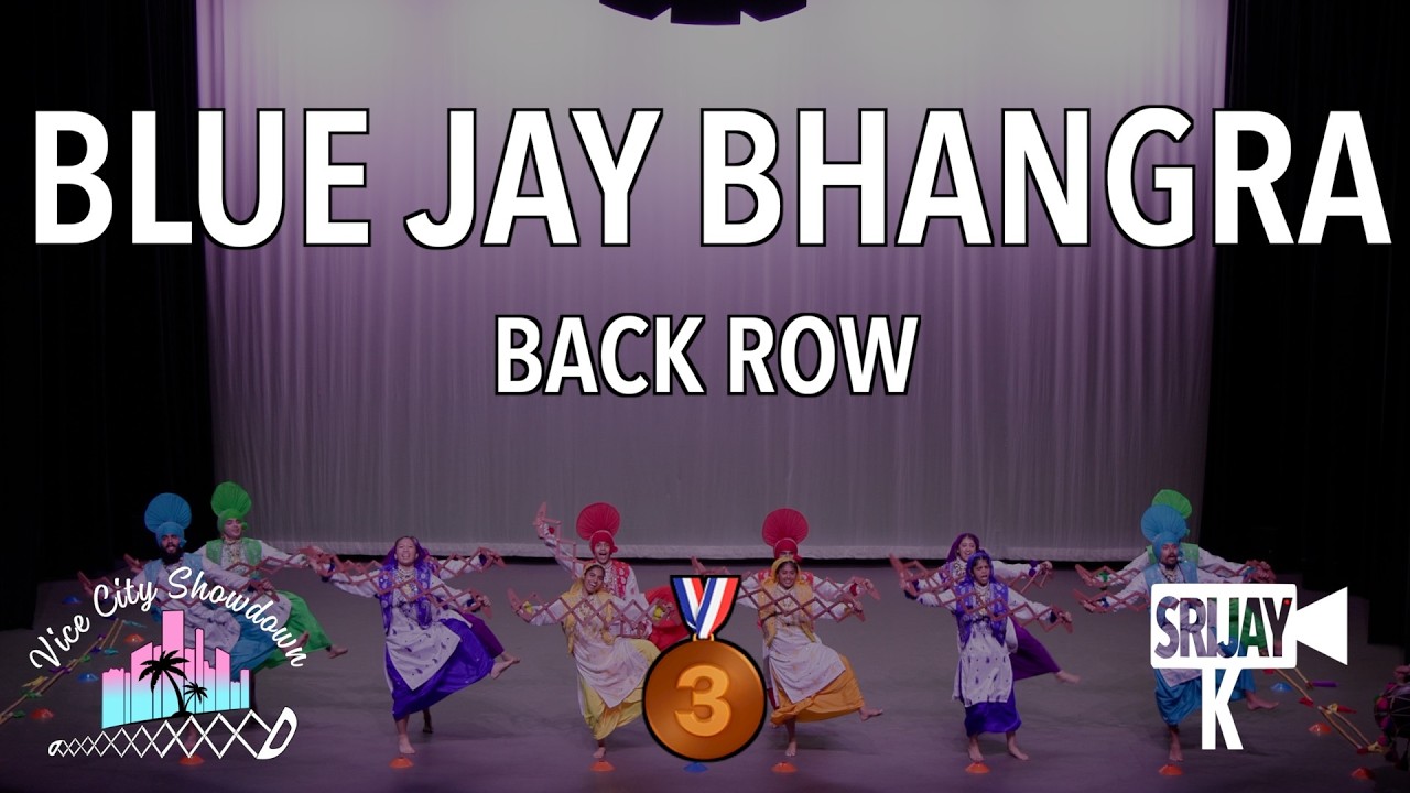 [3rd Place] Blue Jay Bhangra | Vice City Showdown [Back Row]