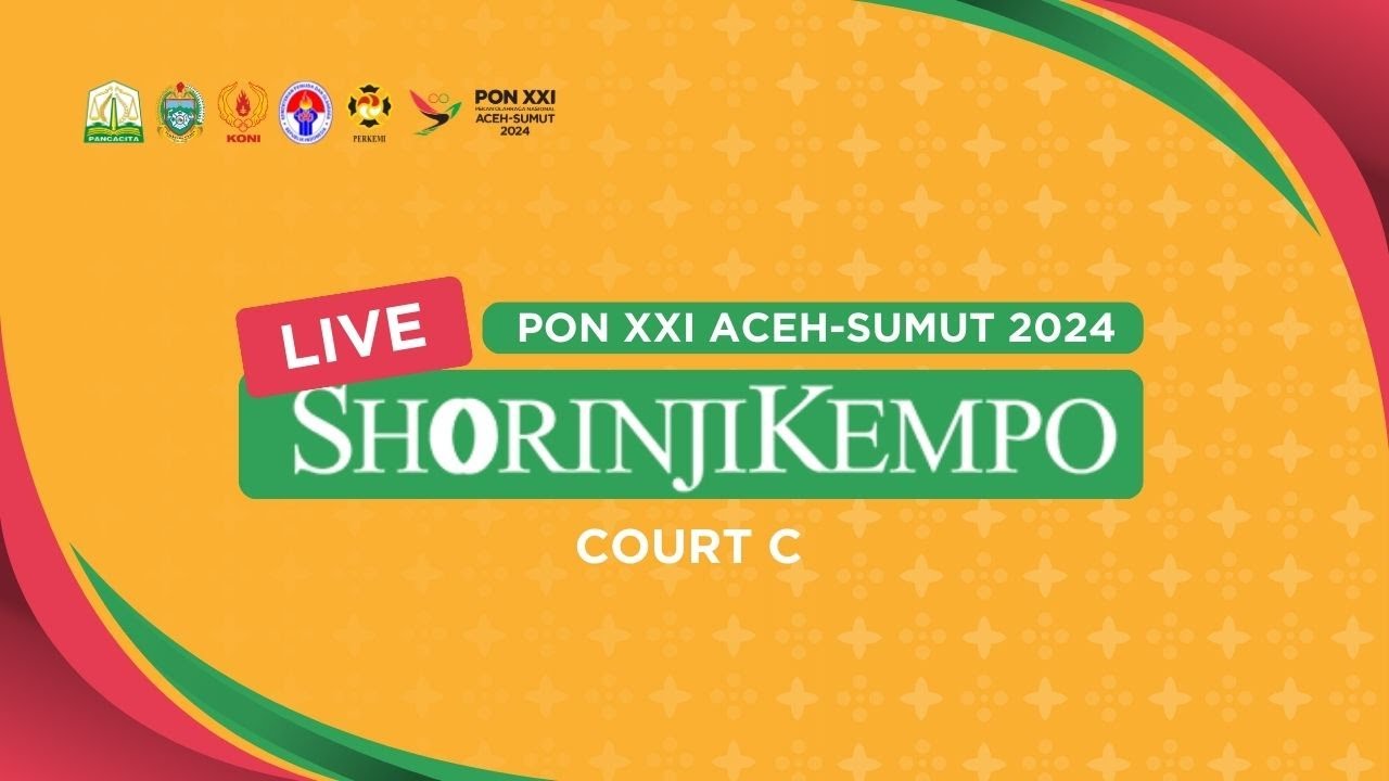 Pertandingan Shorinji Kempo Court C PON ACEH-SUMUT XXI 18 September 2024