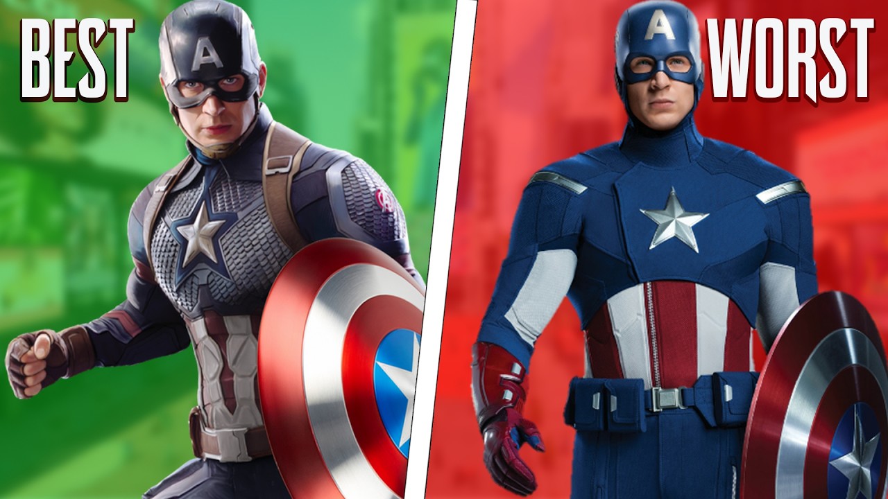 Ranking EVERY Live-Action Captain America Suit From WORST To BEST