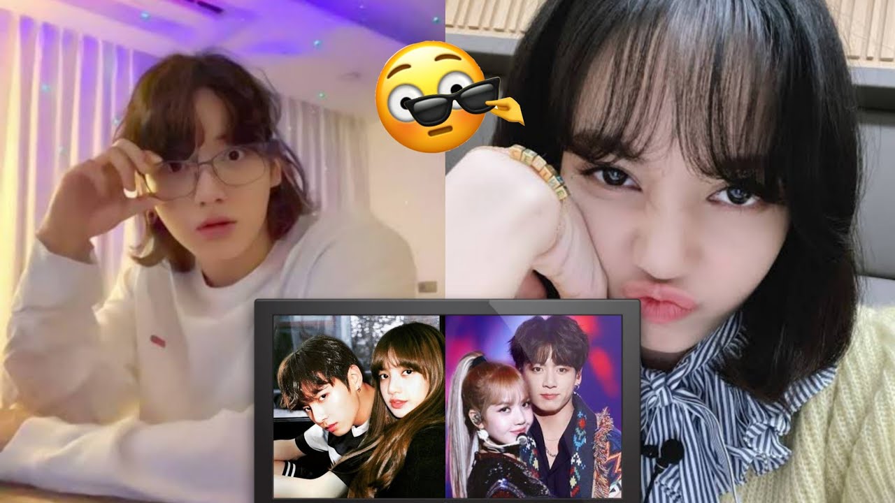 jungkook and lisa reaction own funny video | part 2
