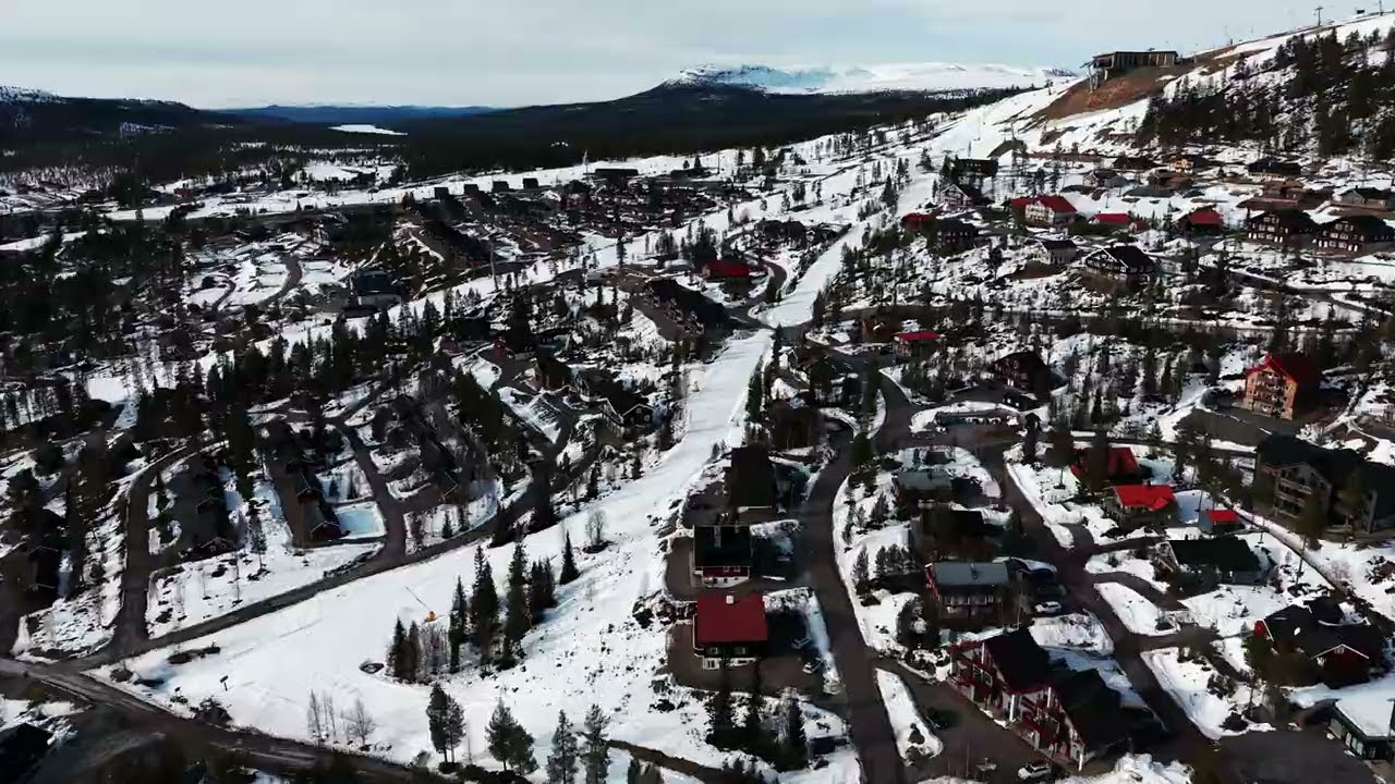 Idre Fj&auml;ll | Aerial Cinematic Tour of Sweden&rsquo;s Premier Ski Destination | DJI Air 3S 4K | 🇸🇪