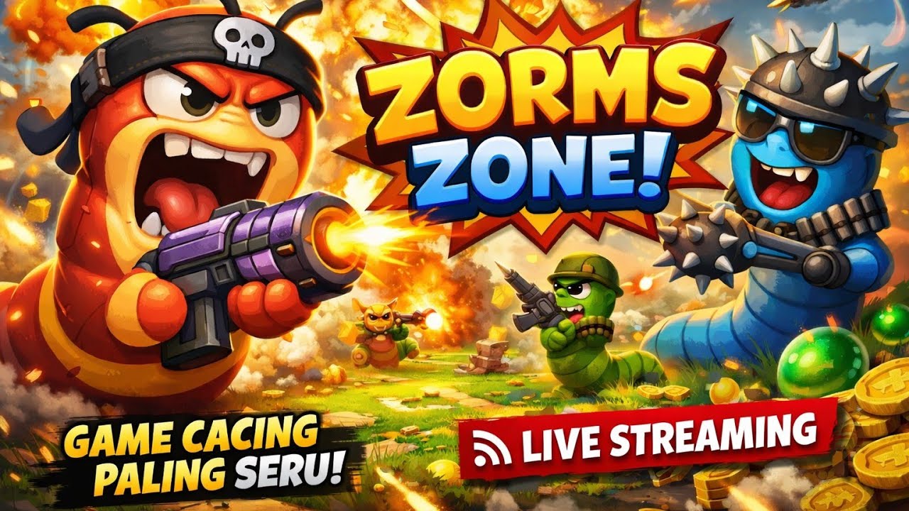 Game cacing worms zone#shorts #games #viral #funny #trending 