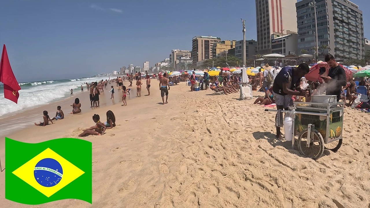 Rio&rsquo;s Beaches: Ipanema, Copacabana & Leblon in Stunning 4K 🌅