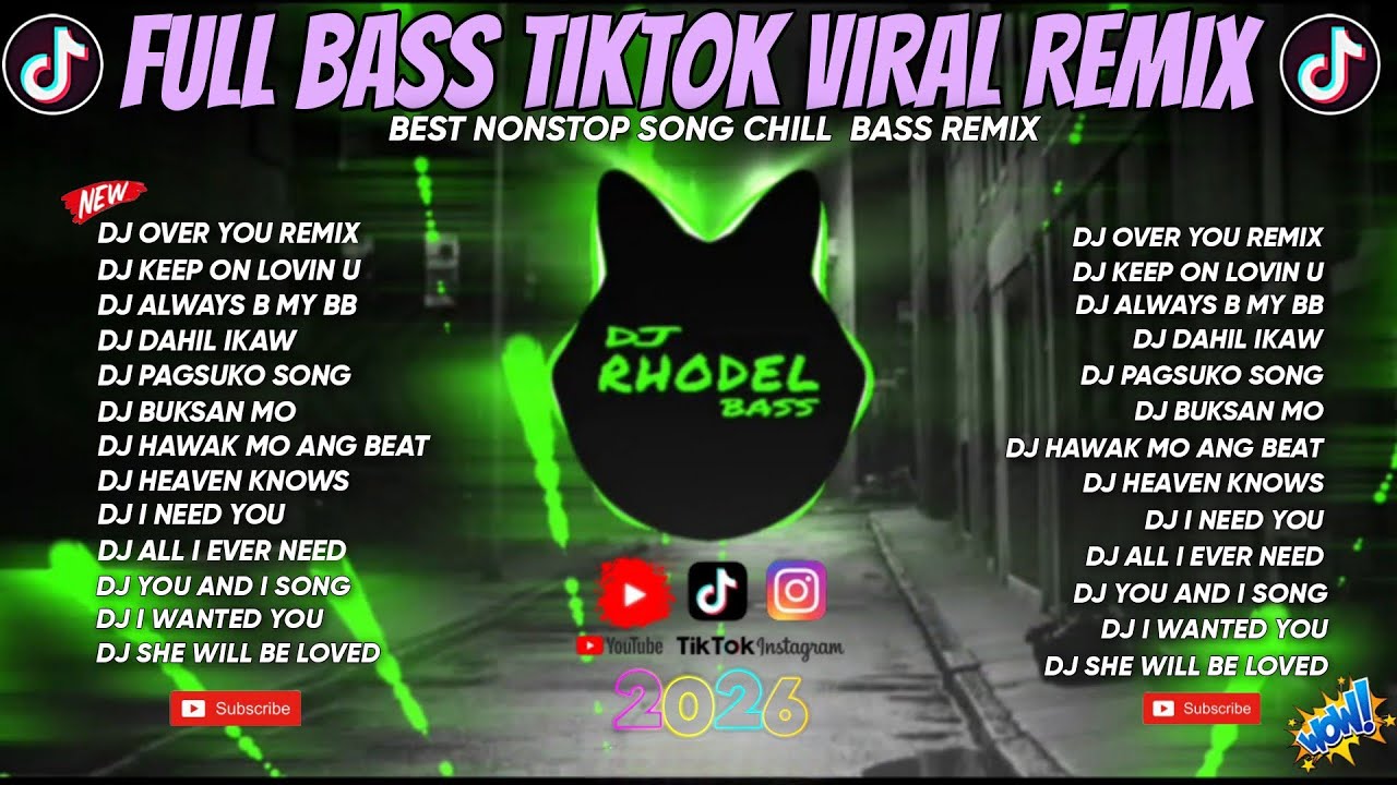 🔥NEW NONSTOP| OVER YOU X MORE TIKTOK VIRAL FULL BASS REMIX/DJ RHODEL BASS🔥