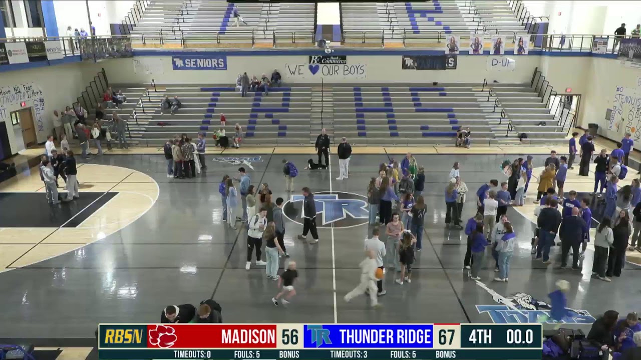 HS Boys Basketball: Madison Bobcats vs. Thunder Ridge Titans - Feb. 19, 2026