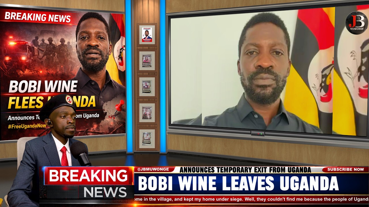 BREAKING: H.E. Bobi Wine Leaves Uganda, Makes Major Announcments - Unexpected Move Shocks M7 Regime